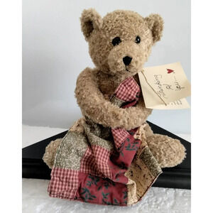 8" Thinking of You Teddy Bear with Note and Blanket by Mama J